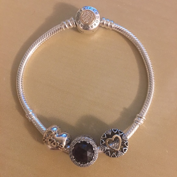 PANDORA 🌺 Beautiful 🌺 Purple Crystal Charm - Picture 6 of 8